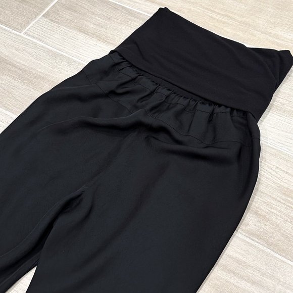 Tom Ford Pleated Drop Crotch Harem Pants in Black Women’s US Size 0 - Picture 8 of 16